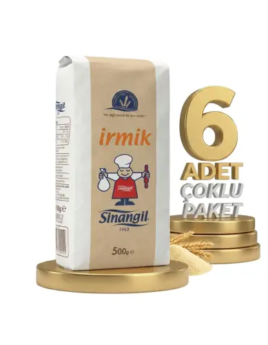 Sinangil İrmik 6x500 Gr - Sinangil