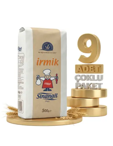Sinangil İrmik 9x500 Gr - Sinangil