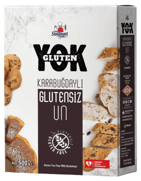Sinangil Karabuğdaylı Glutensiz Un 500 Gr - 1