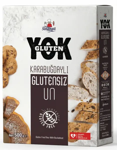Sinangil Karabuğdaylı Glutensiz Un 500 Gr - 1