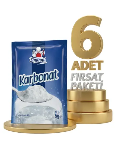 Sinangil Karbonat 5x5 Gr x6 - SİNANGİL