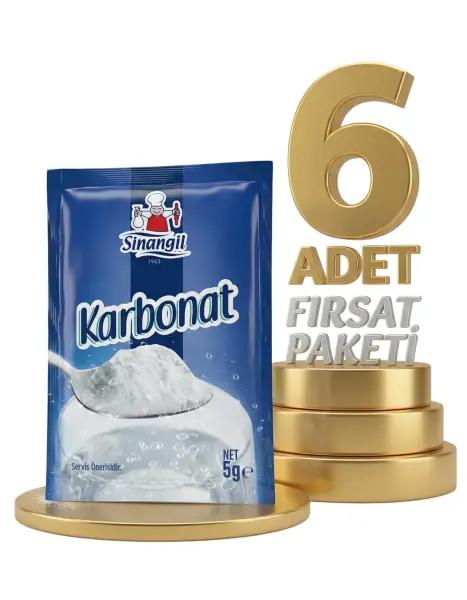 Sinangil Karbonat 5x5 Gr x6 - 1