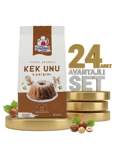 Sinangil Kek Unu Fındıklı 24x340 Gr - SİNANGİL