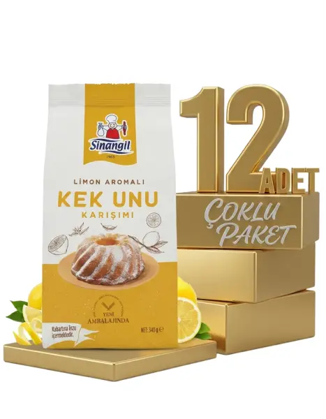 Sinangil Kekun Limonlu 12x340 Gr - 1