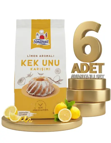 Sinangil Kekun Limonlu 6x340 Gr - Sinangil