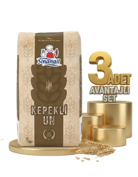 Sinangil Kepekli Un 3x1 Kg - 1