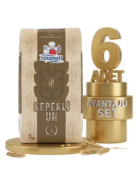 Sinangil Kepekli Un 6x1 Kg - 1