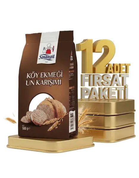 Sinangil Köy Ekmek Unu 12x500 Gr - 1