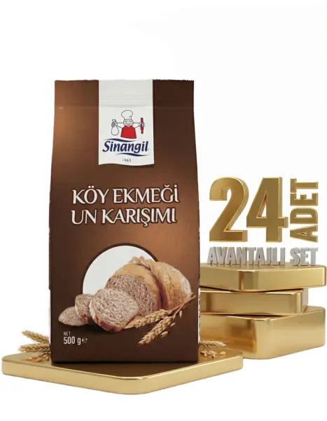 Sinangil Köy Ekmek Unu 24x500 Gr - 1