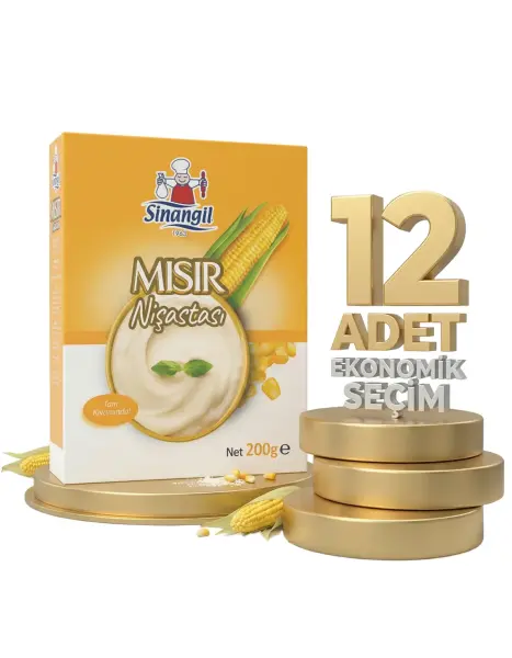 Sinangil Mısır Nişastası 12x200 Gr - 1