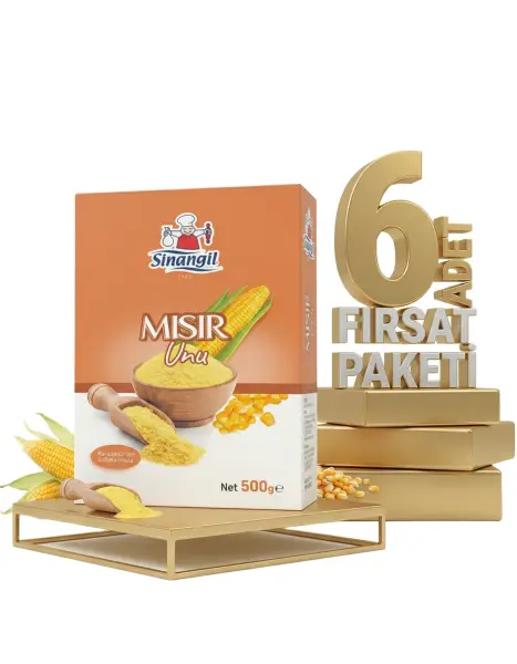 Sinangil Mısır Unu 6x500 Gr - 1