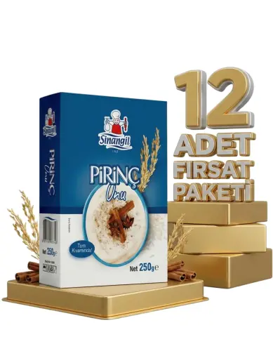Sinangil Pirinç Unu 12x250 Gr - SİNANGİL