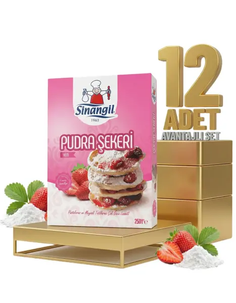 Sinangil Pudra Şekeri 12x250 Gr - 1