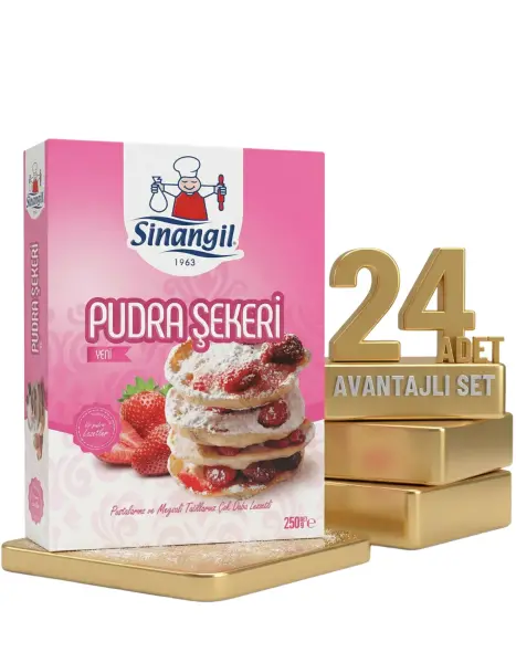 Sinangil Pudra Şekeri 24x250 Gr - 1
