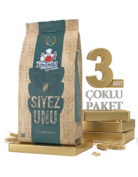 Sinangil Siyez Unu 3x1 Kg - 1