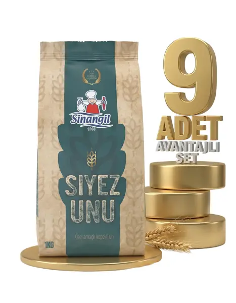 Sinangil Siyez Unu 9x1 Kg - 1
