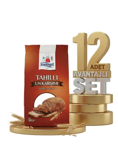 Sinangil Tahıllı Un Karışımı 12x500 Gr - 1