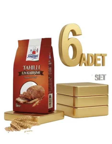 Sinangil Tahıllı Un Karışımı 6x500 Gr - 1