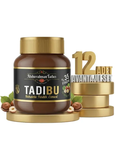Tadıbu Kakaolu Fındık Ezmesi 12x330 Gr - 1