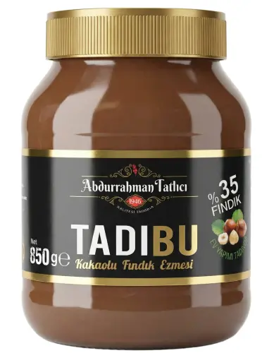Tadıbu Kakaolu Fındık Ezmesi 850 Gr - ABDURRAHMAN TATLICI