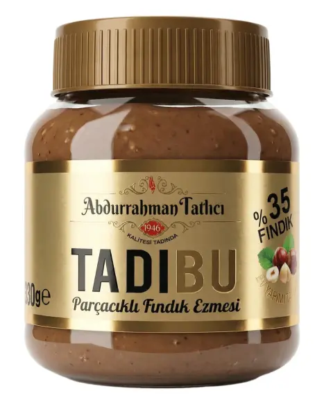 Tadıbu Parçacıklı Fındık Ezmesi 330 Gr - 1