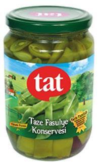 Tat Ayşe Fasulye Cam Kavanoz 720 CC - 1
