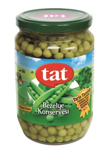 Tat Bezelye Konserve Cam 720 CC - 1