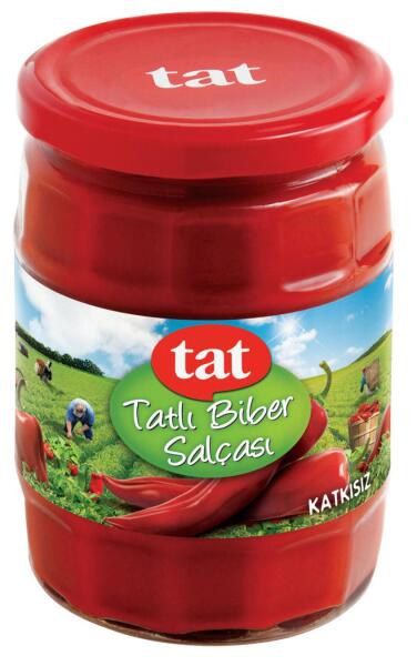 Tat Tatlı Biber Salçası 550 Gr - 1