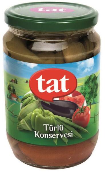 Tat Türlü Cam Kavanoz 720 CC - 1