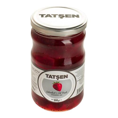 Tatşen Cam Reçel Çilek 800 Gr - TATŞEN