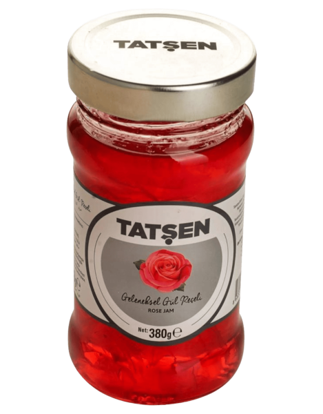 Tatşen Cam Reçel Gül 380 Gr - 1