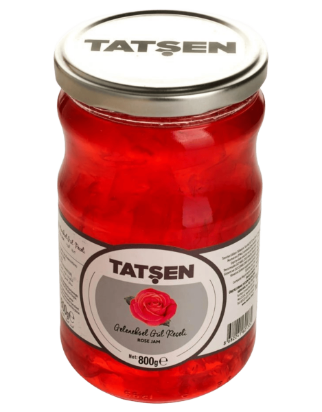 Tatşen Cam Reçel Gül 800 Gr - 1