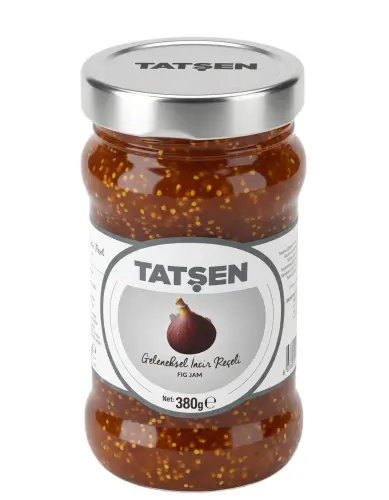Tatşen Cam Reçel İncir 380 Gr - Tatşen Gıda