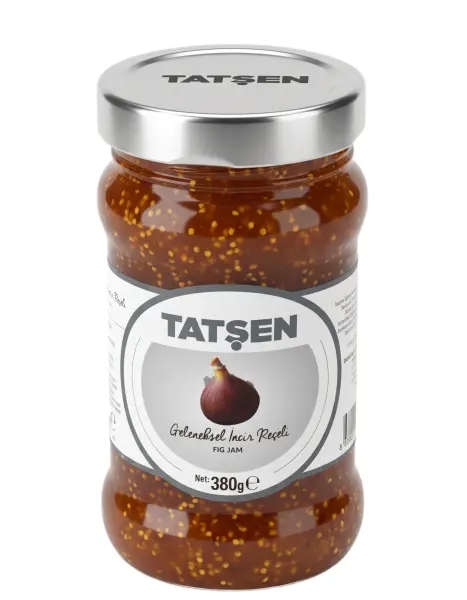 Tatşen Cam Reçel İncir 380 Gr - 1