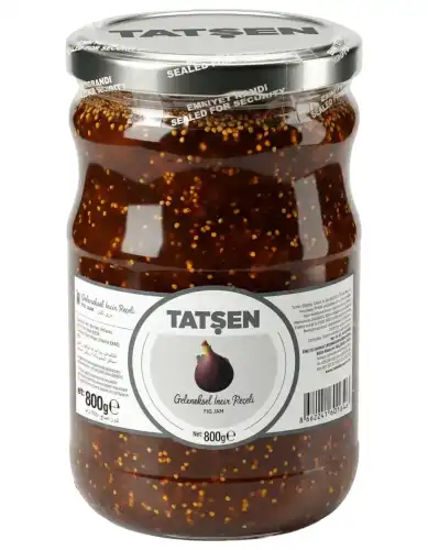 Tatşen Cam Reçel İncir 800 Gr - TATŞEN