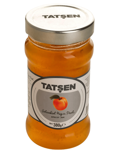 Tatşen Cam Reçel Kayısı 380 Gr - TATŞEN