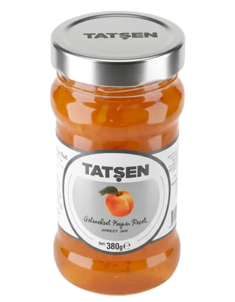 Tatşen Cam Reçel Kayısı 380 Gr - 1