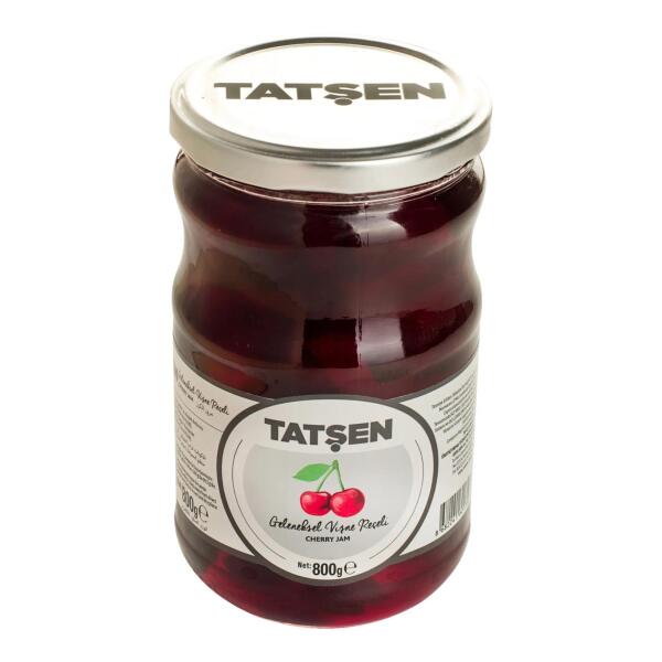Tatşen Cam Reçel Vişne 800 Gr - 1