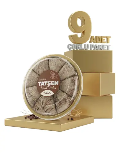 Tatşen Dilim Helva Kakaolu 9x350 Gr - Tatşen Gıda
