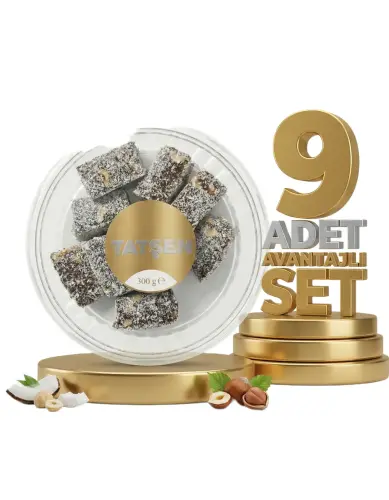 Tatşen Fındıklı Cezerye 9x300 Gr - Tatşen Gıda