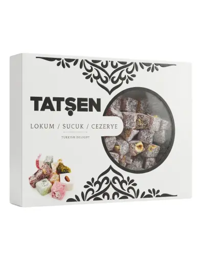 Tatşen Fındıklı Kuş Lokumu Kakaolu 500 Gr - Tatşen Gıda