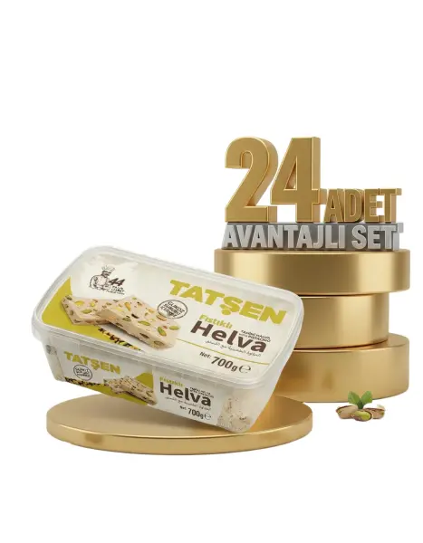 Tatşen Helva Fıstıklı 24x700 Gr - 1