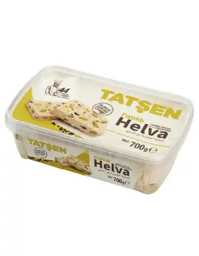 Tatşen Helva Fıstıklı 700 Gr - TATŞEN