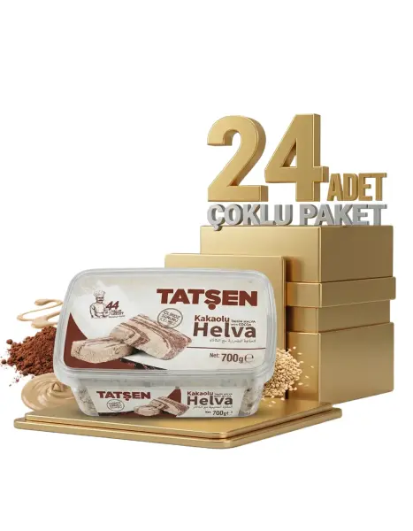 Tatşen Helva Kakaolu 24x700 Gr - 1