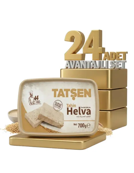 Tatşen Helva Sade 24x700 Gr - 1