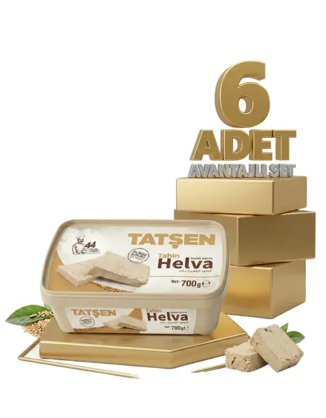 Tatşen Helva Sade 6x700 Gr - 1