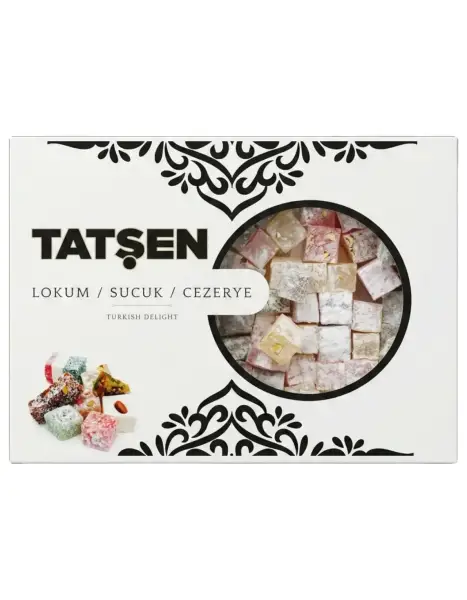 Tatşen Kuş Lokumu Meyveli 500 Gr - 1