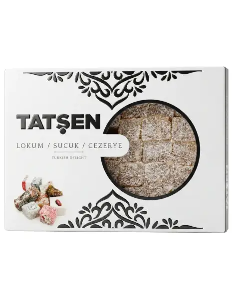 Tatşen Lokum Fındıklı 500 Gr - 1