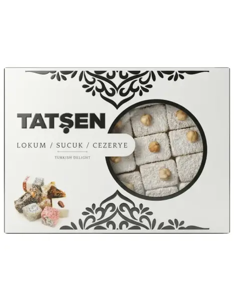 Tatşen Lokum Fındıklı Sultan 500 Gr - 1