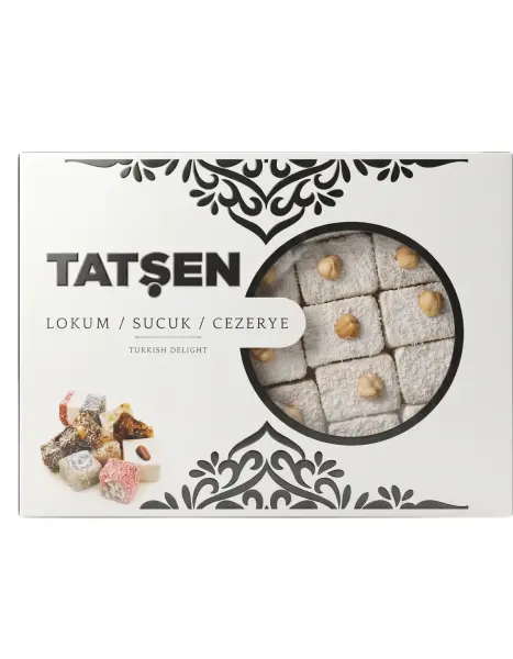 Tatşen Lokum Fındıklı Sultan 500 Gr - 1